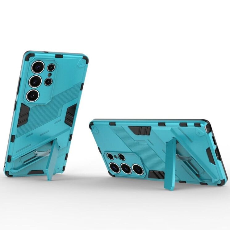 Защитный чехол Deexe Bibercas для Samsung Galaxy S25 Ultra (S938) - Baby Blue: фото 2 из 7