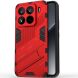 Защитный чехол Deexe Bibercas для Xiaomi 15 Pro - Red (371121R). Фото 2 из 7
