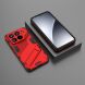 Защитный чехол Deexe Bibercas для Xiaomi 15 Pro - Red (371121R). Фото 5 из 7