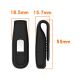 Защитный чехол Deexe Clip Series для Google Fitbit Air - Midnight Blue (258009DB). Фото 10 из 10