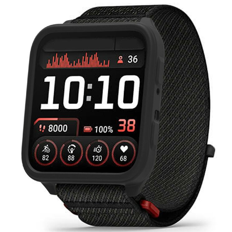 Захисний чохол Deexe Color Frame для Garmin Venu X1 - Black (386205B) Захисний чохол Deexe Color Frame для Garmin Venu X1 - Black: фото 2 з 3
