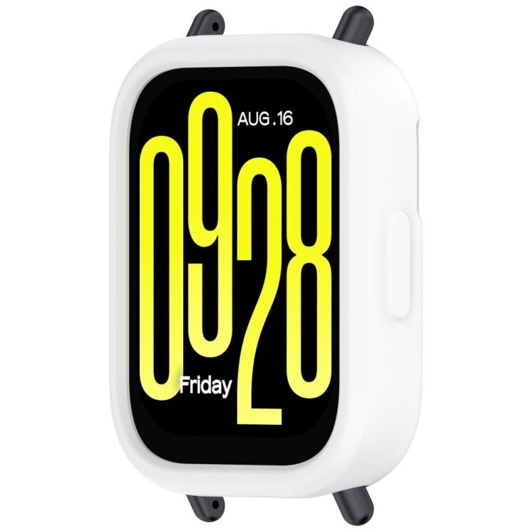 Защитный чехол Deexe Color Frame для Xiaomi Redmi Watch 5 Lite - White: фото 5 из 8