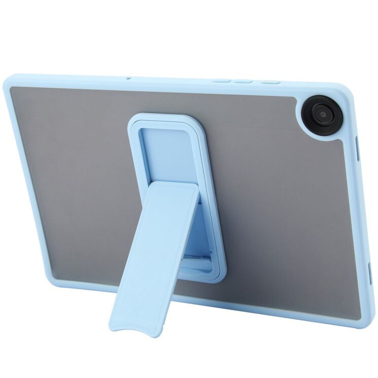 Защитный чехол Deexe Crystal Kickstand для Samsung Galaxy Tab A11 Plus (X230/236) - Baby Blue: фото 2 из 10
