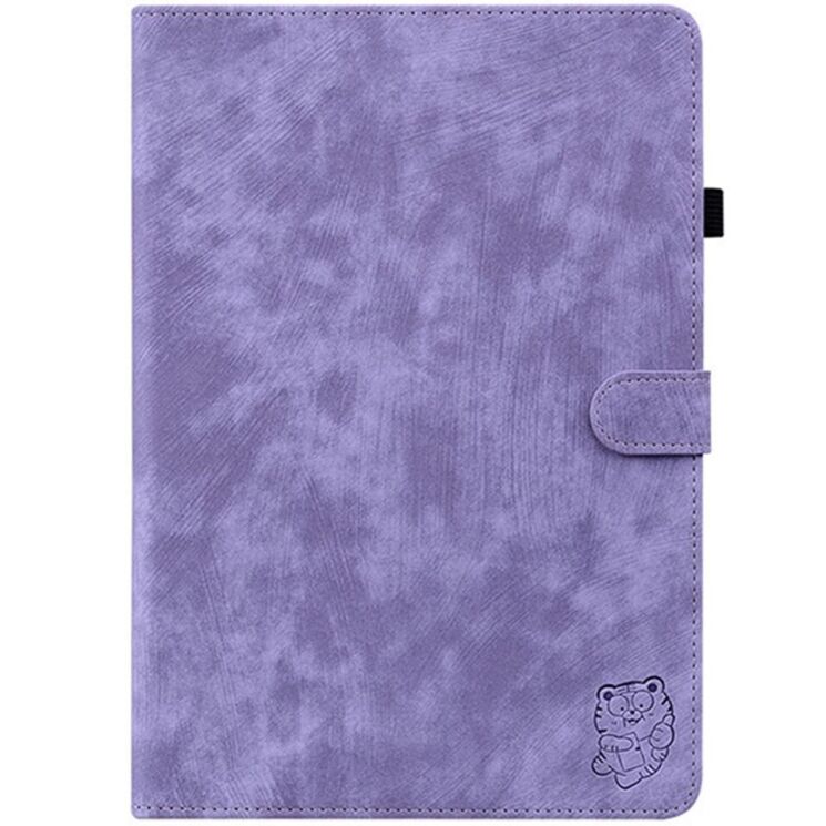 Защитный чехол Deexe Cute Tiger для Xiaomi Redmi Pad 2 - Purple: фото 6 из 7