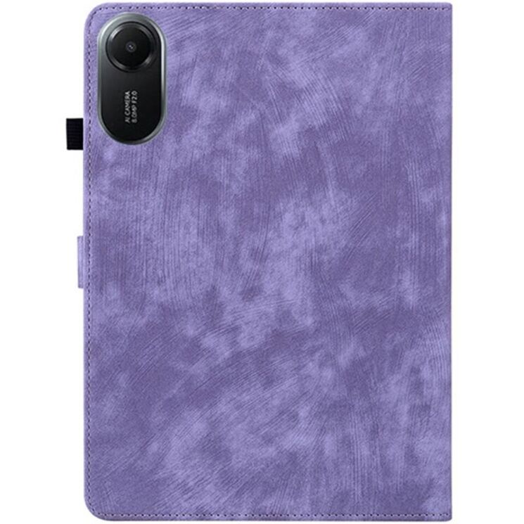Защитный чехол Deexe Cute Tiger для Xiaomi Redmi Pad 2 - Purple: фото 7 из 7