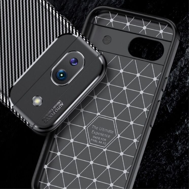 Защитный чехол Deexe Fusion для Google Pixel 8A - Black: фото 7 из 9