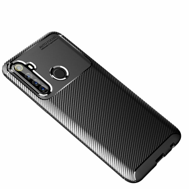 Защитный чехол Deexe Fusion для Realme 6i - Black: фото 8 из 16