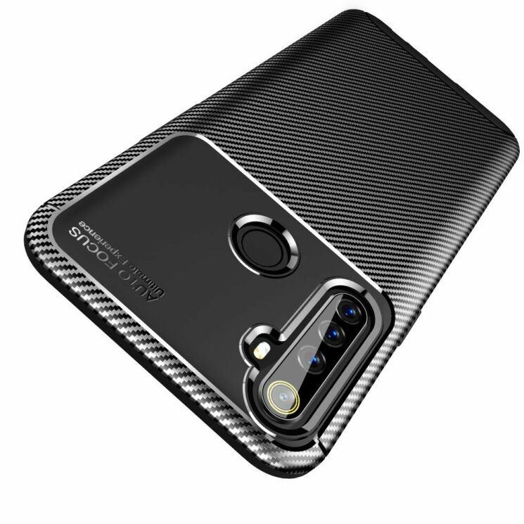 Защитный чехол Deexe Fusion для Realme 6i - Black: фото 2 из 16
