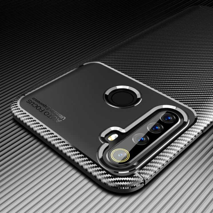 Защитный чехол Deexe Fusion для Realme 6i - Blue: фото 9 из 10