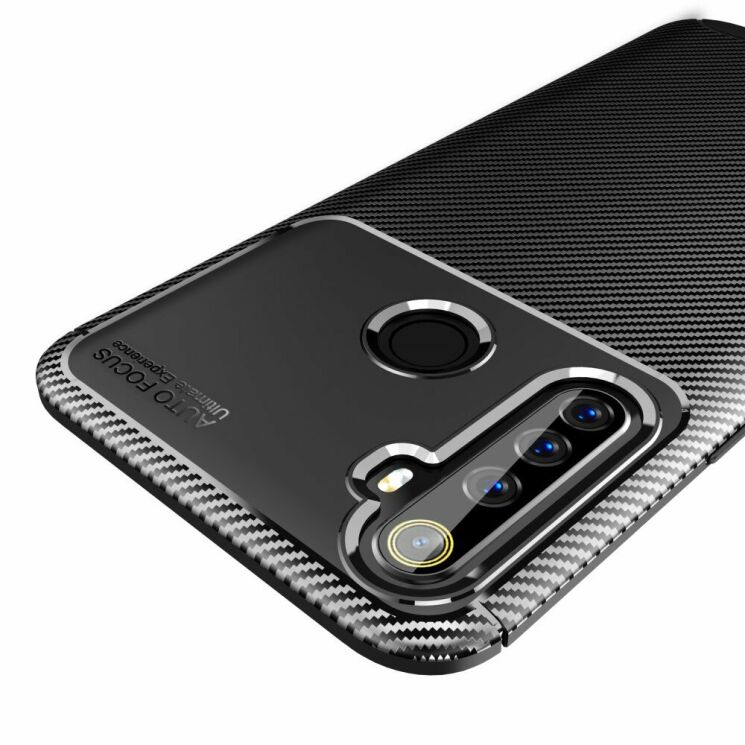 Защитный чехол Deexe Fusion для Realme 6i - Black: фото 7 из 16