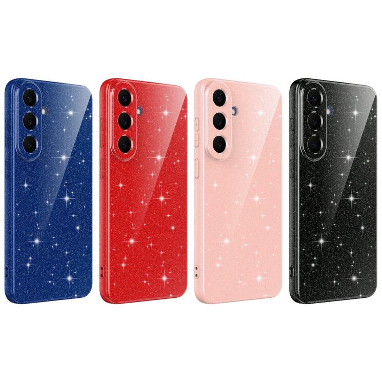 Защитный чехол Deexe Glitter Case with MagSafe для Samsung Galaxy S26 FE - Red (412723R) Защитный чехол Deexe Glitter Case with MagSafe для Samsung Galaxy S26 FE - Red: фото 8 из 8