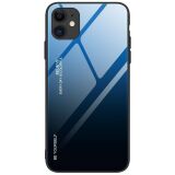 Захисний чохол Deexe Gradient Color для Apple iPhone 12 / iPhone 12 Pro - Black / Blue (253942BL)