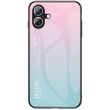 Захисний чохол Deexe Gradient Color для iPhone 16 - Pink / Blue (360760PL)