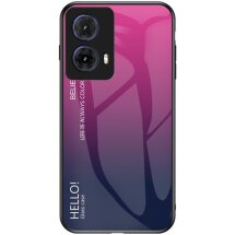 Защитный чехол Deexe Gradient Color для Motorola Moto G85 - Rose: фото 1 из 11