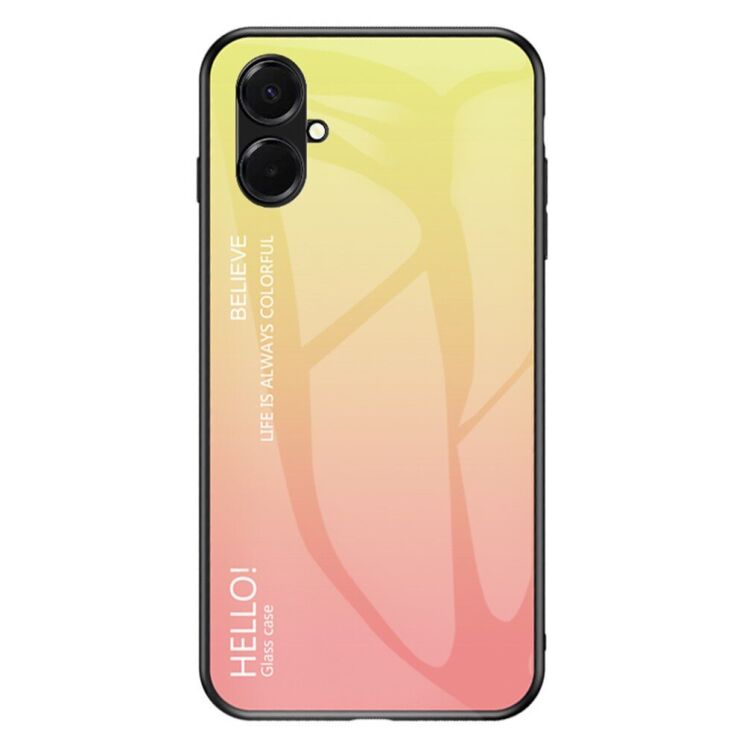 Защитный чехол Deexe Gradient Color для Samsung Galaxy A07 (A075) - Yellow: фото 1 из 9