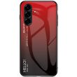 Захисний чохол Deexe Gradient Color для Samsung Galaxy A57 (A576) - Red / Black (406128BR)
