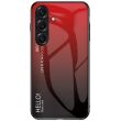Защитный чехол Deexe Gradient Color для Samsung Galaxy S26 Plus - Red / Black (404338BR)