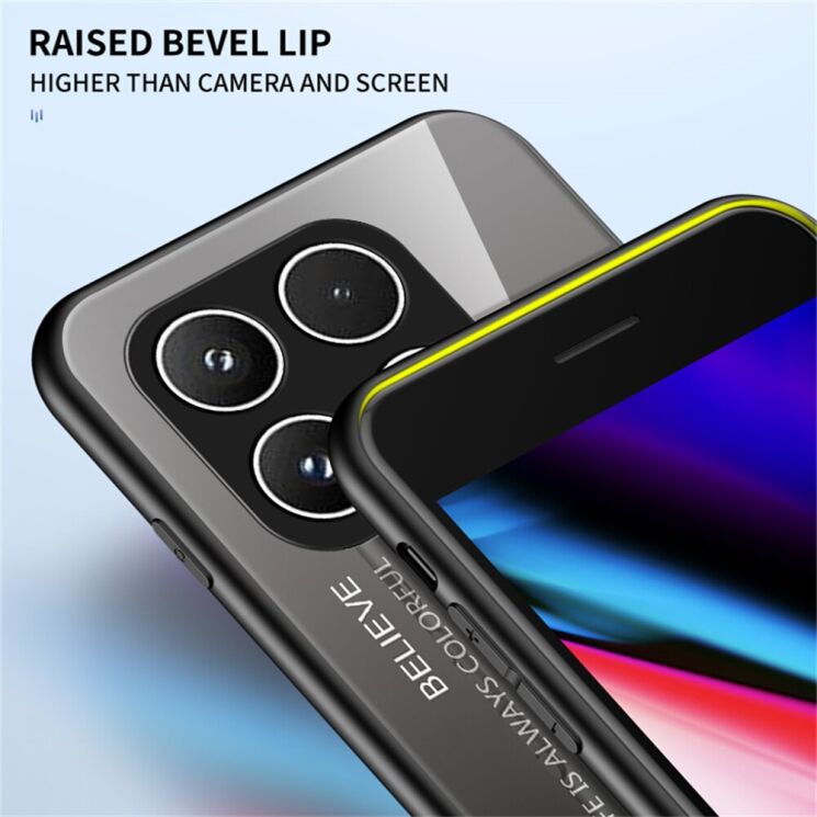 Защитный чехол Deexe Gradient Color для Xiaomi 17 - Pink / Blue: фото 4 из 13