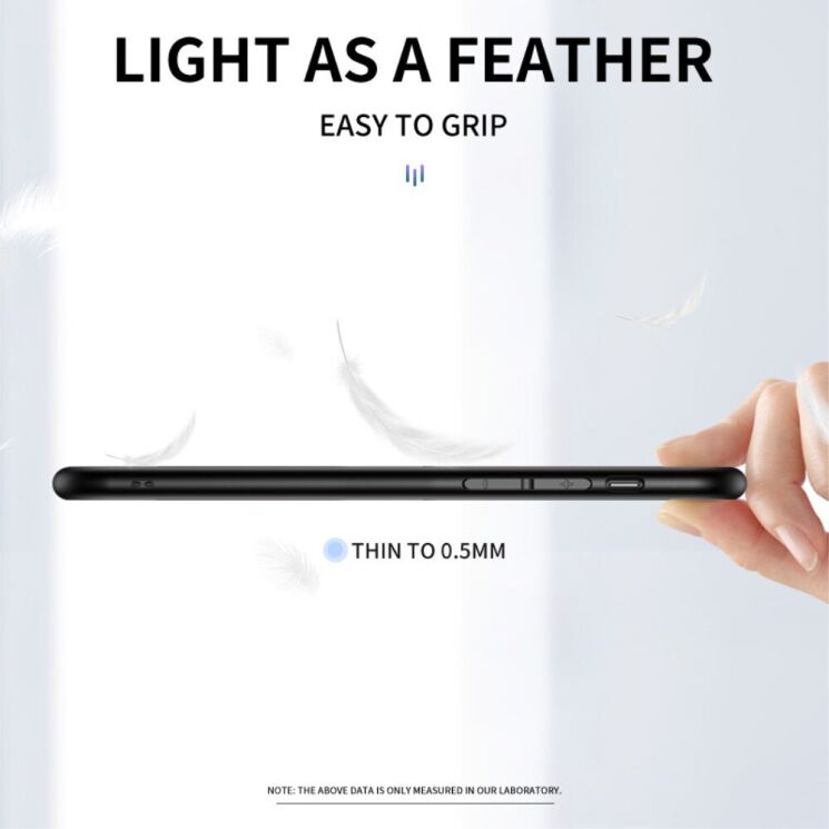 Захисний чохол Deexe Gradient Color для Xiaomi Poco X7 Pro - Black / Blue: фото 3 з 7