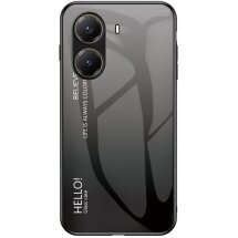 Захисний чохол Deexe Gradient Color для Xiaomi Poco X7 Pro - Black / Grey: фото 1 з 7