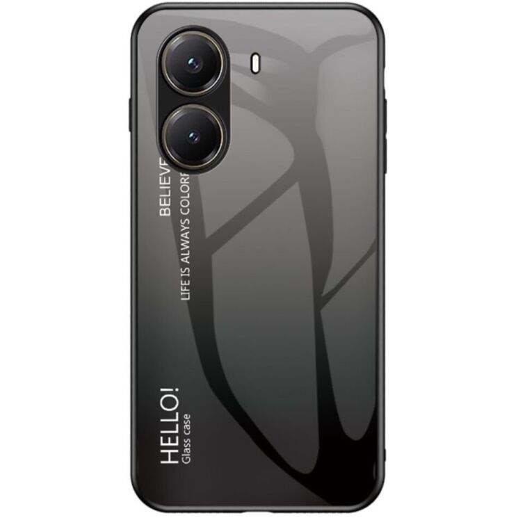 Защитный чехол Deexe Gradient Color для Xiaomi Poco X7 Pro - Black / Grey: фото 1 из 7