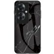 Защитный чехол Deexe Gradient Pattern для OPPO Reno 11F - Black (351931B)