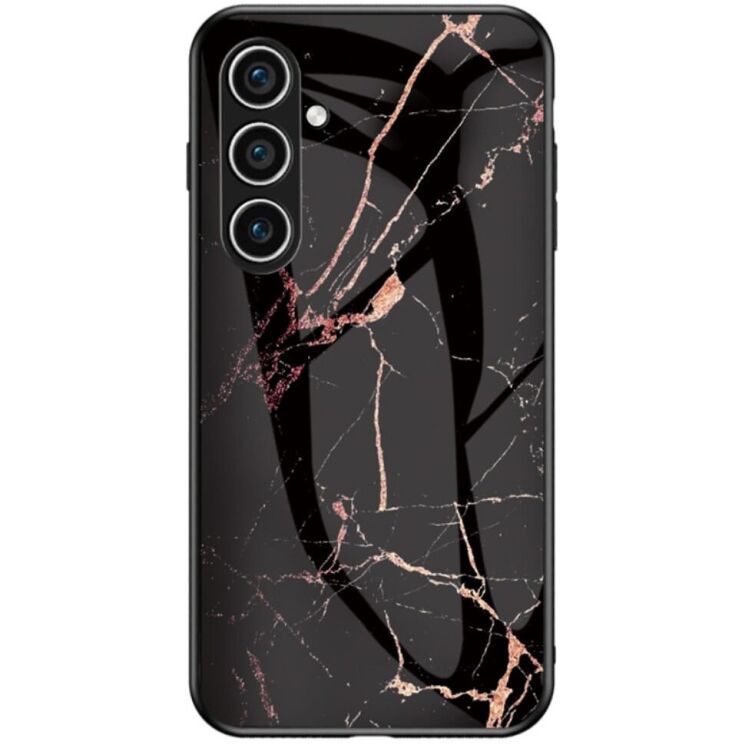 Защитный чехол Deexe Gradient Pattern для Samsung Galaxy A36 (A366) / A56 (A566) - Black / Gold: фото 1 из 7