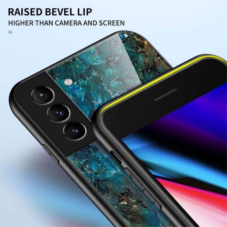 Захисний чохол Deexe Gradient Pattern для Samsung Galaxy S22 Plus - Black: фото 8 з 9