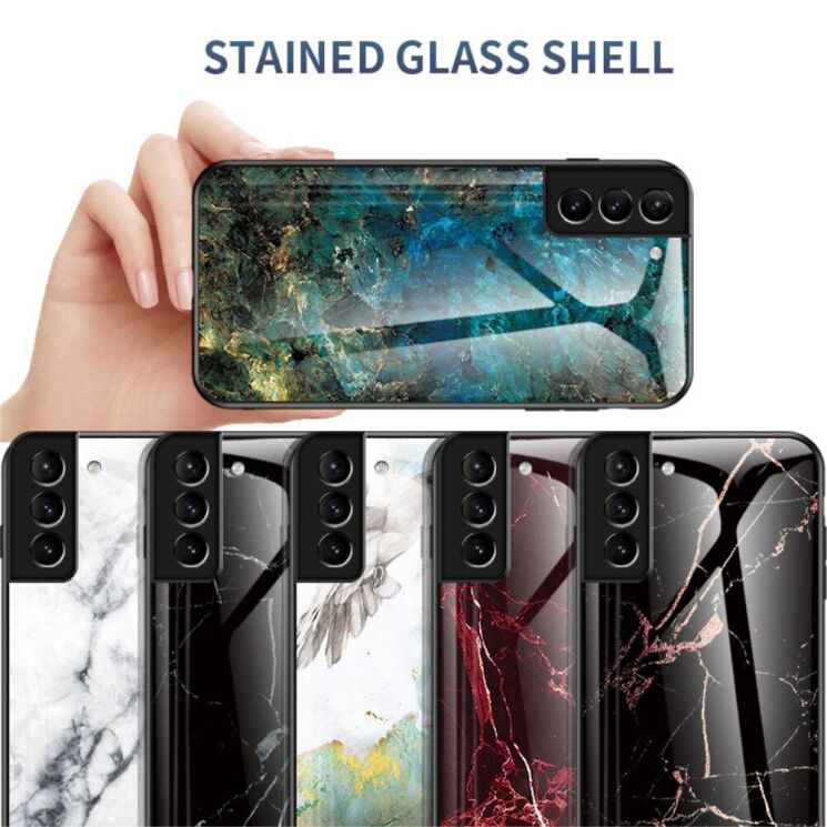 Захисний чохол Deexe Gradient Pattern для Samsung Galaxy S22 Plus - Black: фото 3 з 9
