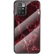 Захисний чохол Deexe Gradient Pattern для Xiaomi Redmi 10 / 10 (2022) / 10 Prime - Red (284718R)