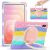 Защитный чехол Deexe Hand Grip для Samsung Galaxy Tab S12 Ultra / S11 Ultra (X930/X936) - Colorful Pink: фото 1 из 10