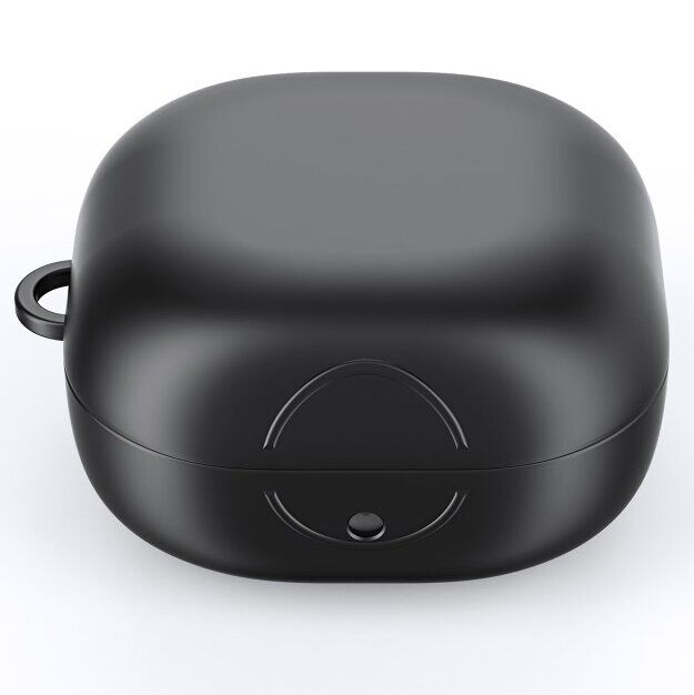 Захисний чохол Deexe Hard Cover для Samsung Galaxy Buds Live / Buds Pro / Buds 2 / Buds 2 Pro / Buds FE - Black: фото 1 з 2
