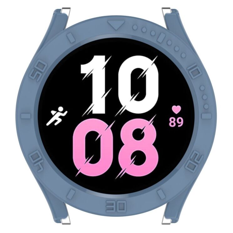 Захисний чохол Deexe Hard Frame для Samsung Galaxy Watch 5 Pro (45mm) - Blue: фото 6 з 8