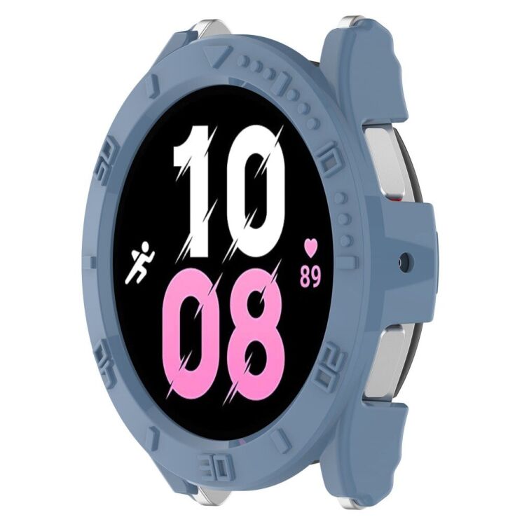 Захисний чохол Deexe Hard Frame для Samsung Galaxy Watch 5 Pro (45mm) - Blue: фото 4 з 8