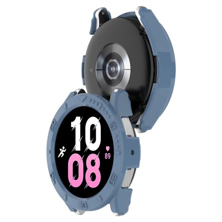 Захисний чохол Deexe Hard Frame для Samsung Galaxy Watch 5 Pro (45mm) - Blue: фото 5 з 8
