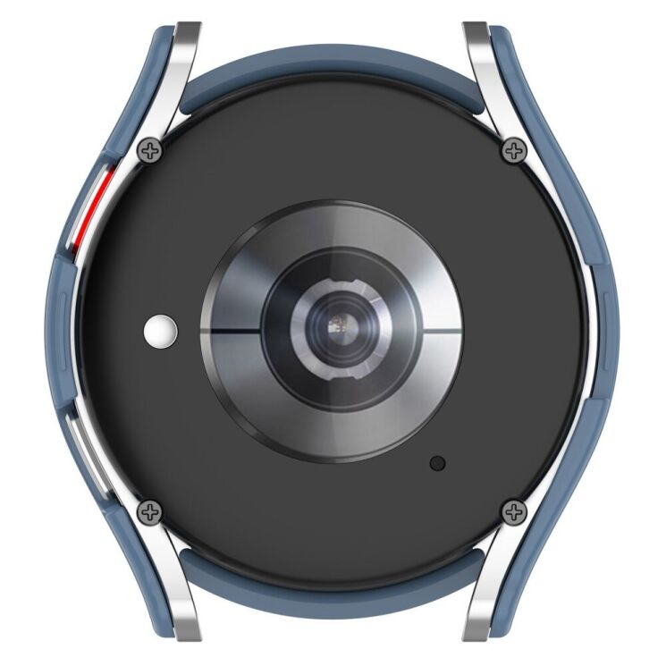 Захисний чохол Deexe Hard Frame для Samsung Galaxy Watch 5 Pro (45mm) - Blue: фото 7 з 8