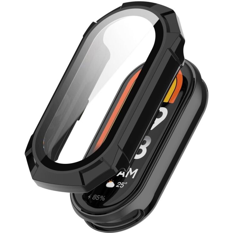 Защитный чехол Deexe Hard Frame для Xiaomi Mi Smart Band 9 - Black: фото 1 из 8