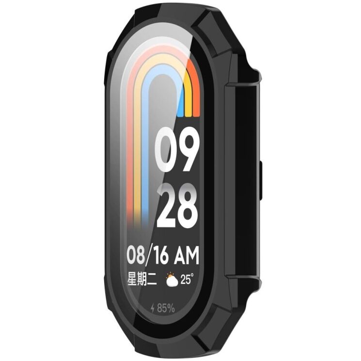 Защитный чехол Deexe Hard Frame для Xiaomi Mi Smart Band 9 - Black: фото 2 из 8