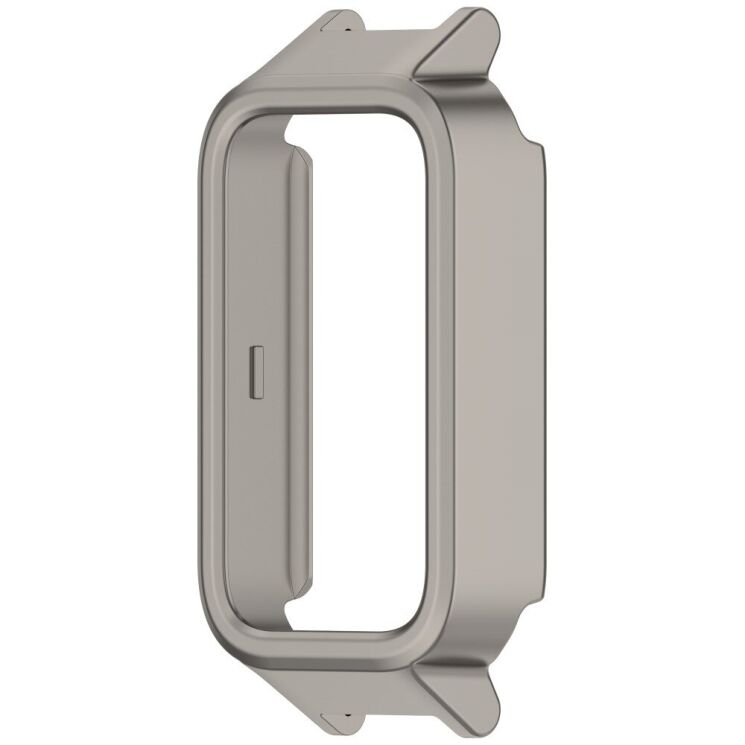 Защитный чехол Deexe Hard Frame для Xiaomi Mi Smart Band 9 Active / Redmi Band 3 - Matte Titanium: фото 2 из 7