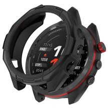 Захисний чохол Deexe Hollow Cover для Garmin Approach S70 47mm - Black: фото 1 з 8