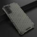 Захисний чохол Deexe Honeycomb Series для Samsung Galaxy S21 FE (G990) - Black (230624B). Фото 4 з 6