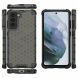Захисний чохол Deexe Honeycomb Series для Samsung Galaxy S21 FE (G990) - Black (230624B). Фото 2 з 6