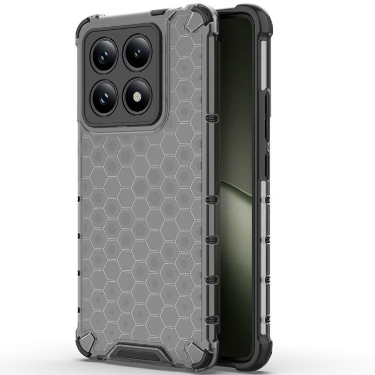 Защитный чехол Deexe Honeycomb Series для Xiaomi 14T - Black: фото 1 из 5