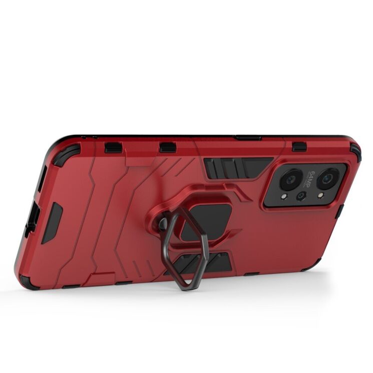 Защитный чехол Deexe Hybrid Case для Realme GT Neo 2 / GT Neo 3T - Red: фото 3 из 6