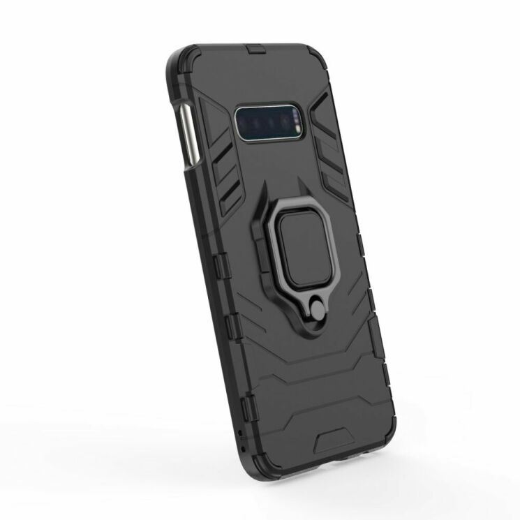 Защитный чехол Deexe Hybrid Case для Samsung Galaxy S10e (G970) - Black: фото 6 из 9