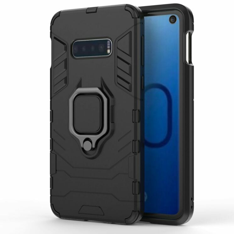 Защитный чехол Deexe Hybrid Case для Samsung Galaxy S10e (G970) - Black: фото 2 из 9