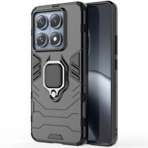 Защитный чехол Deexe Hybrid Case для Xiaomi 14T Pro - Black: фото 1 из 5