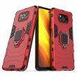 Защитный чехол Deexe Hybrid Case для Xiaomi Poco X3 / Poco X3 Pro - Red (281433R)