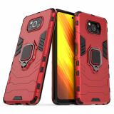 Захисний чохол Deexe Hybrid Case для Xiaomi Poco X3 / Poco X3 Pro - Red (281433R)