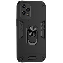 Защитный чехол Deexe Hybrid Shell для Honor 200 Lite - Black: фото 1 из 7